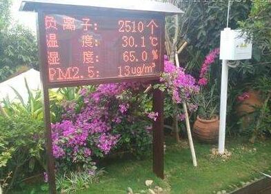 生态园林负氧离子含量、温湿度检测
